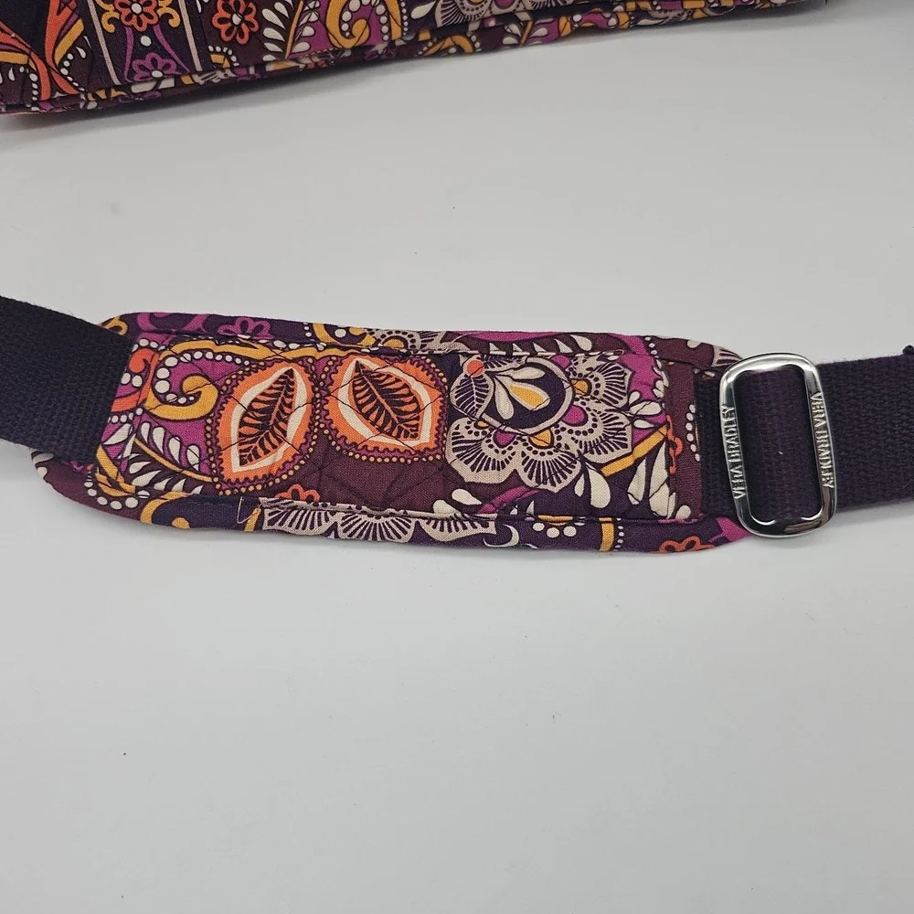 Vera Bradley Safari‎ Sunset Attache Shoulder Messenger Bag Retired